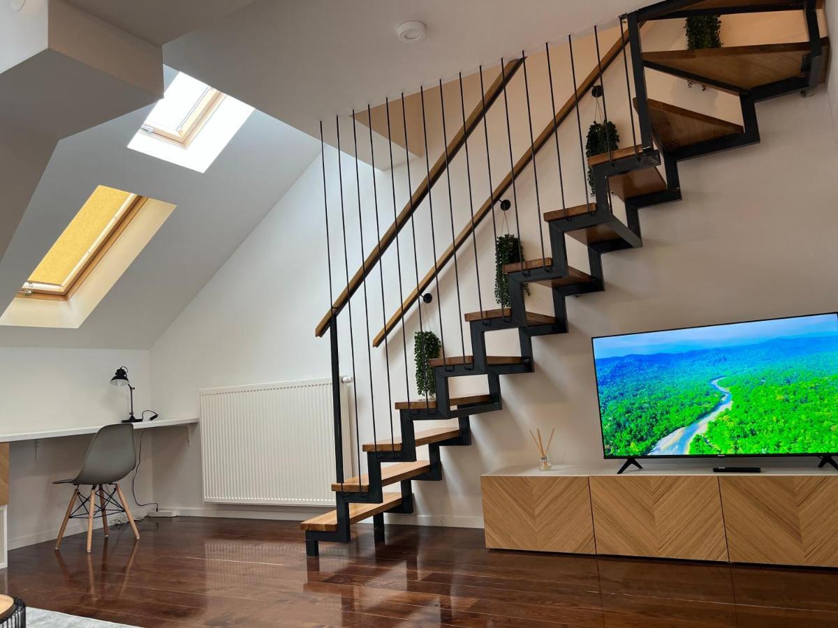 Cozy Loft Apartment In Zagreb Center Luaran gambar